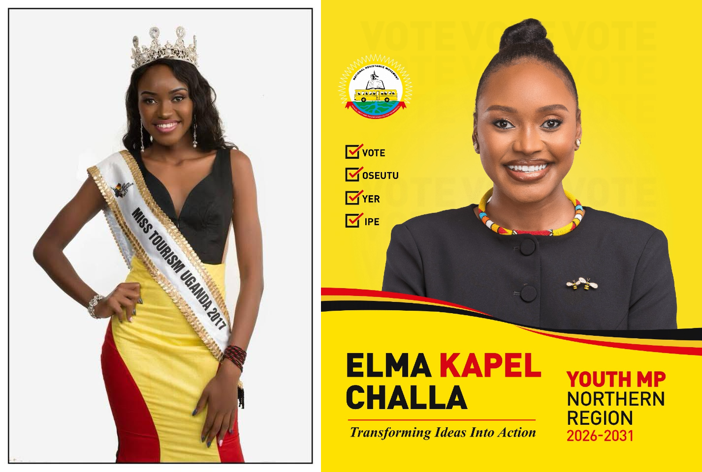 Elma Kapel: Former Miss Tourism Eyes Northern Youth MP Seat