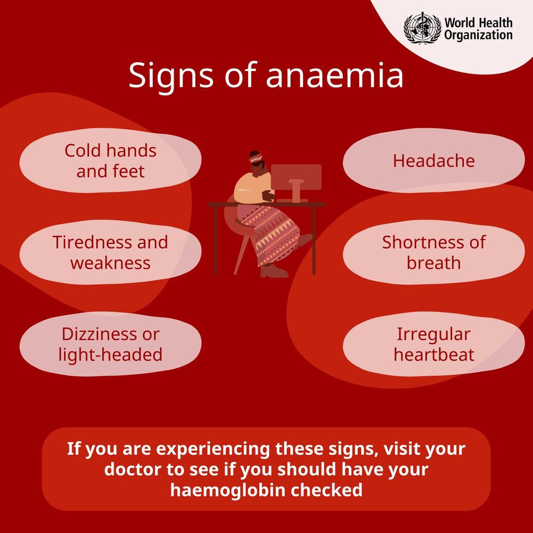 WHO Marks World Anaemia Awareness Day, Highlights Global Health Burden