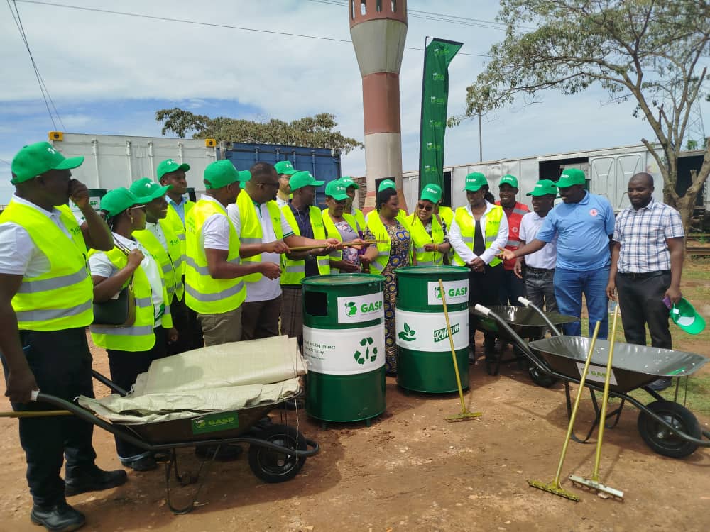 GASP leaves Port Bell clean in waste management drive