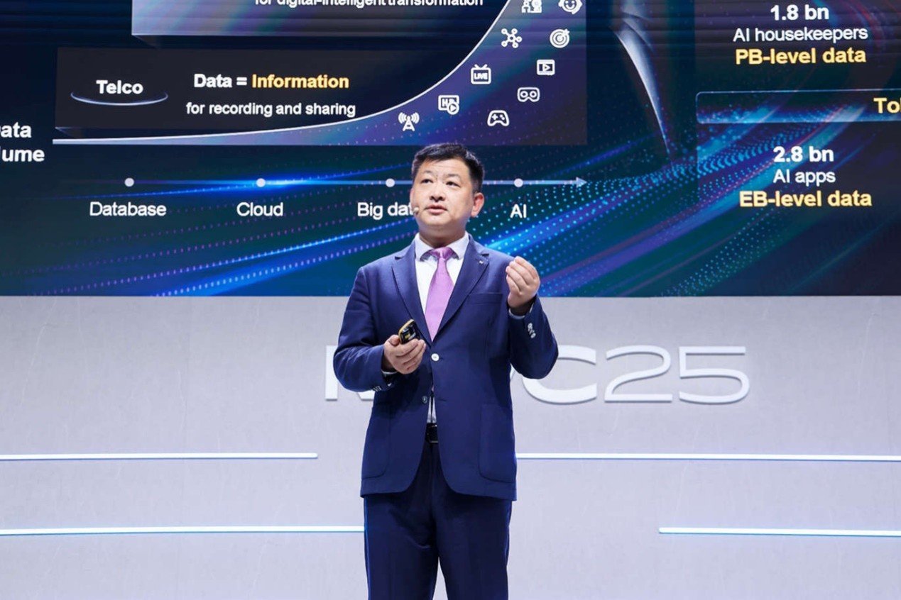 Huawei launches AI-ready data storage for carriers