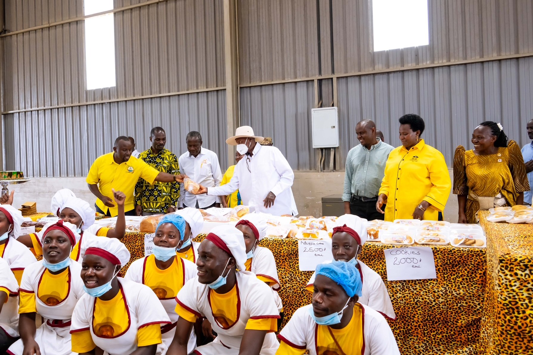 Museveni commissions skilling hub in Bunyoro to empower youth