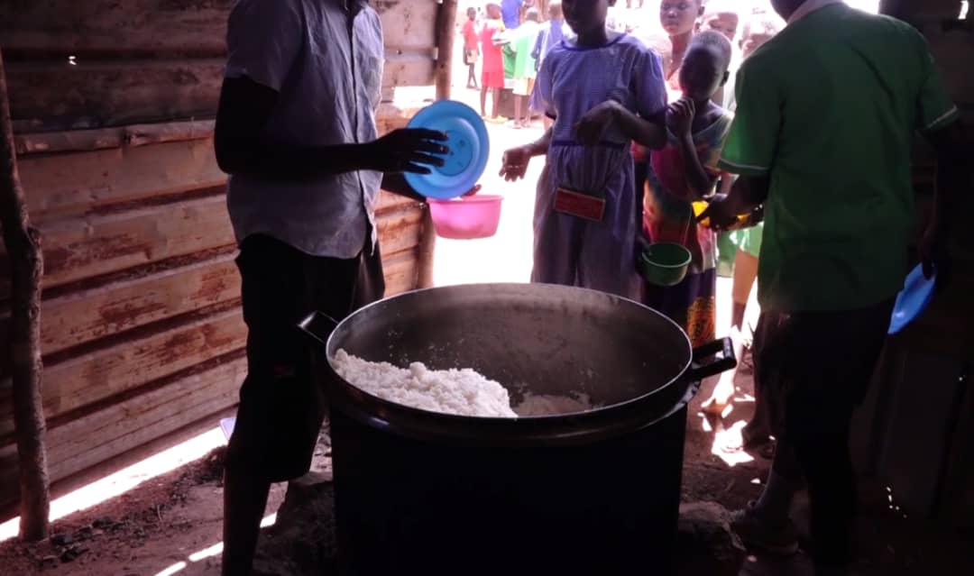 Windle International Pledges Food Support for Former Street Children in Napak