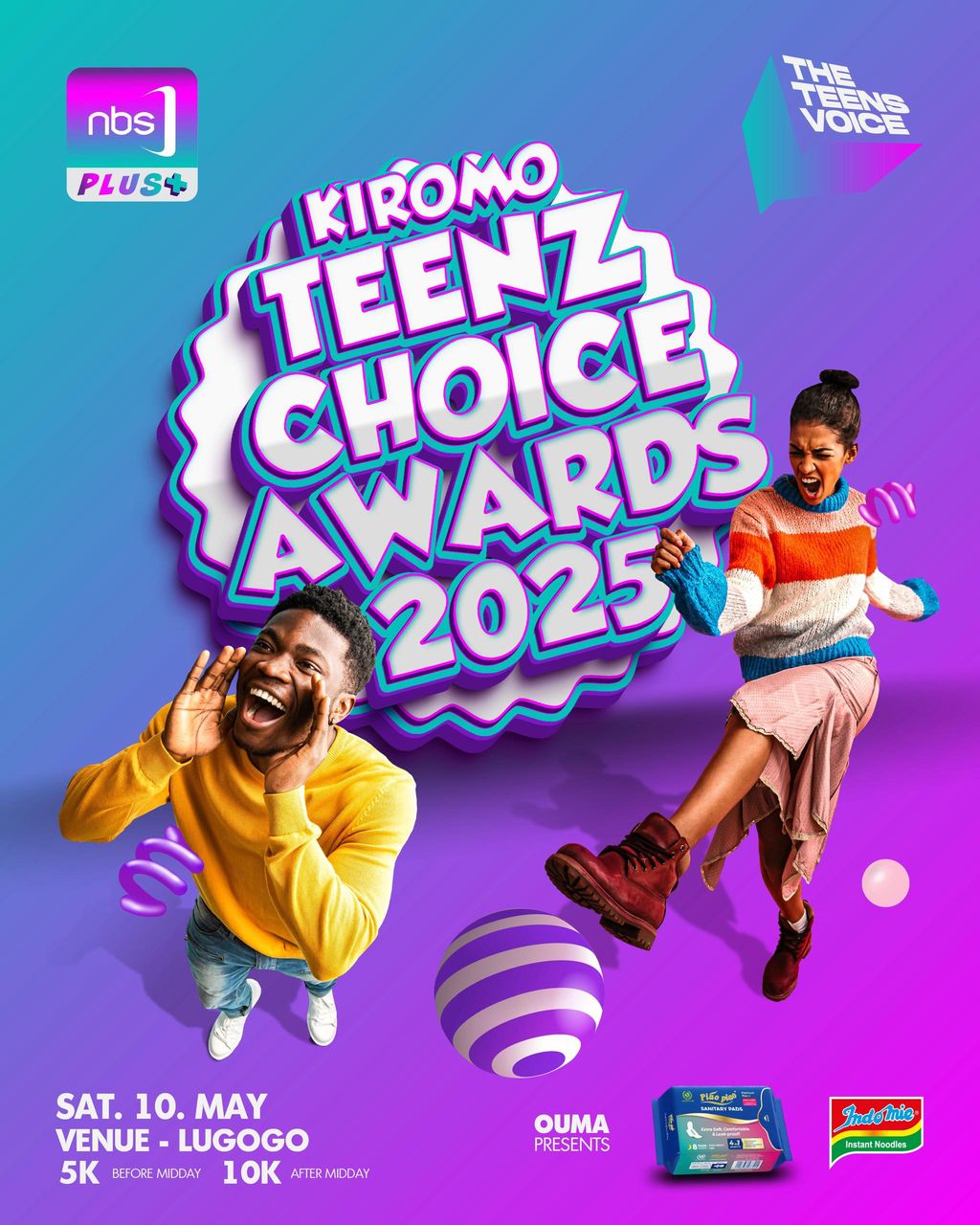 Kiromo TEENZ Choice Awards 2025: Uganda's Teen Stars to Shine at Lugogo