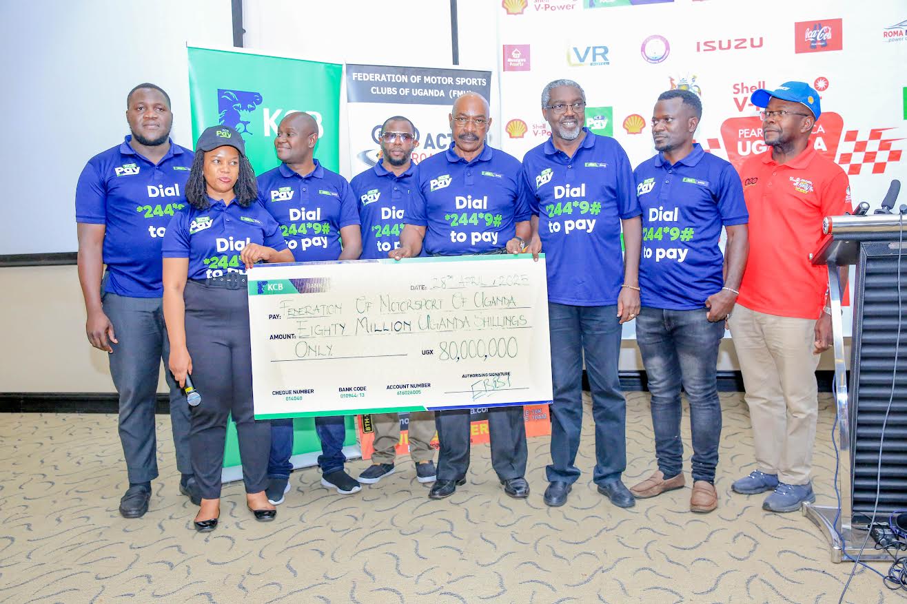 KCB Bankrolls 2025 Pearl of Africa Rally With shs80M
