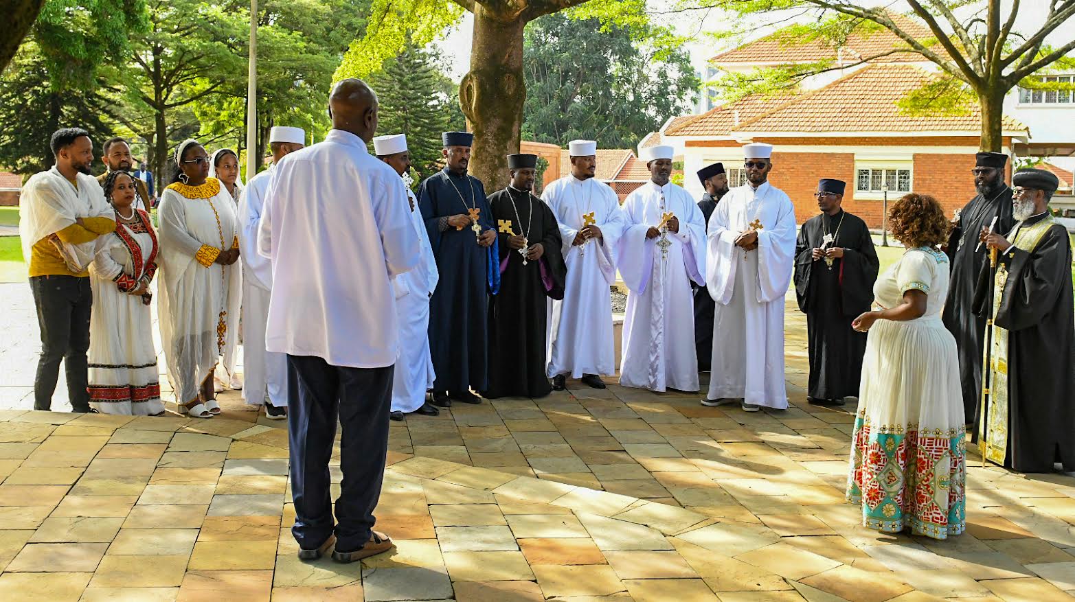 Museveni Meets Orthodox Church Leadership