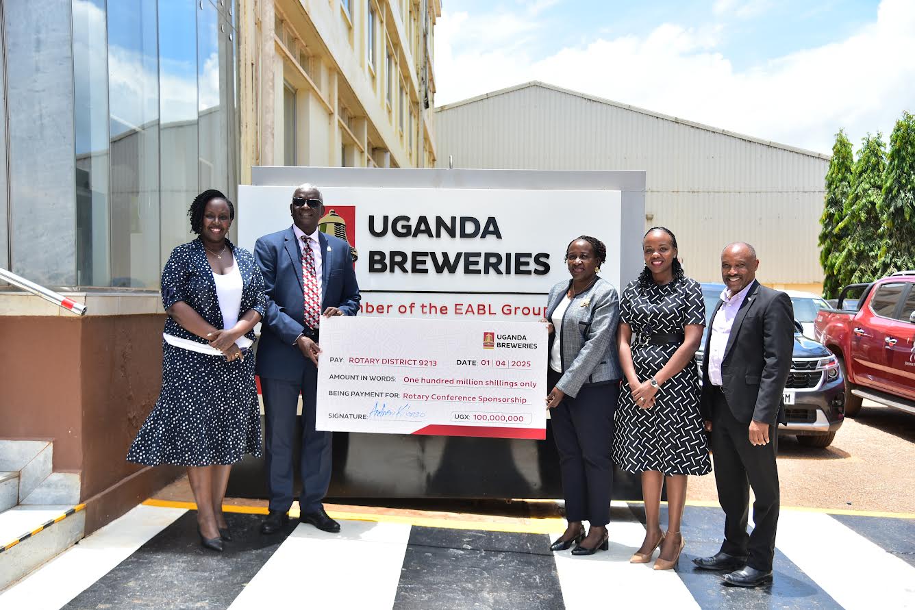 UBL contributes shs100m towards 100th Rotary district 9213 conference