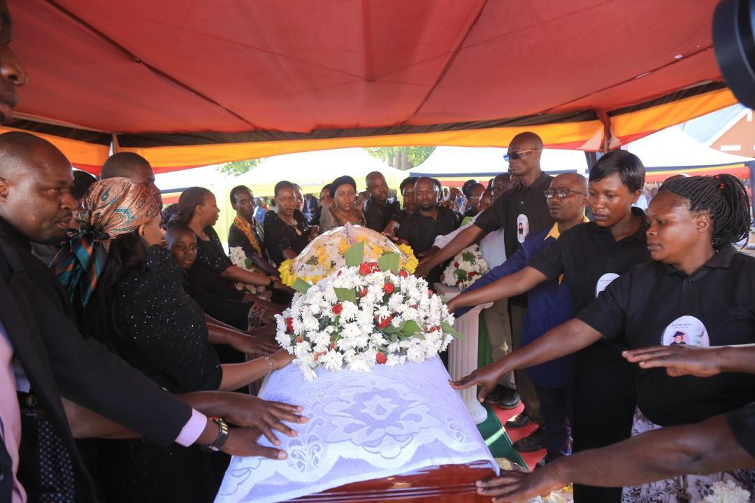 NRM's Nekesa Appreciates Mourners for Turning up for Maternal Grandmother's Burial