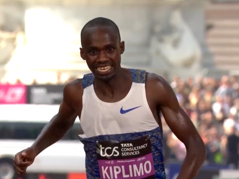 Kiplimo Breaks National Record on Marathon Debut with Second-Place Finish in London