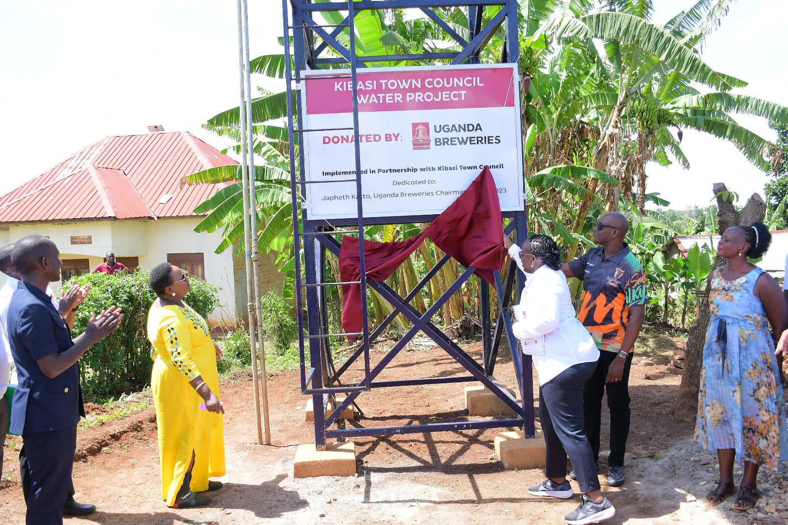 UBL Commissions Water Projects Worth shs190m in Kabarole