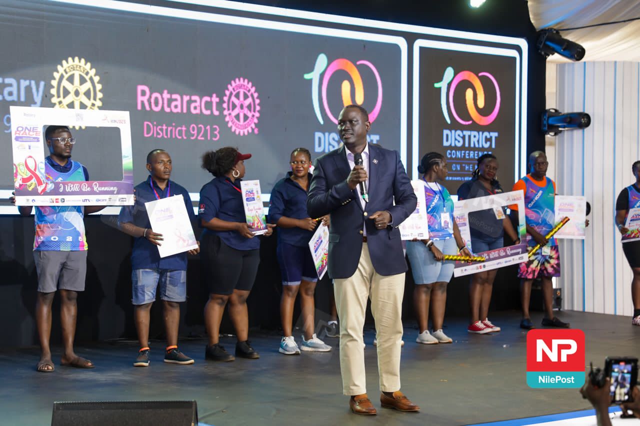 Kin Kariisa Launches 2025 Rotary Cancer Run in Jinja