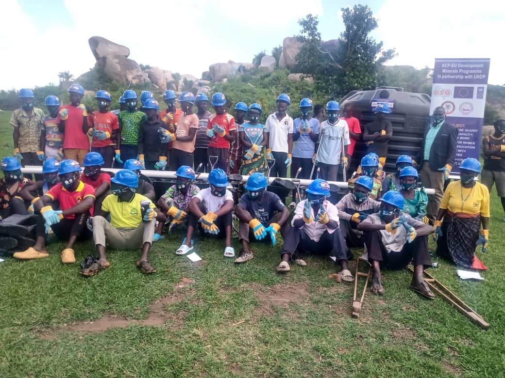 Tororo Artisanal Miners With Disability Get Safety Protective Gears