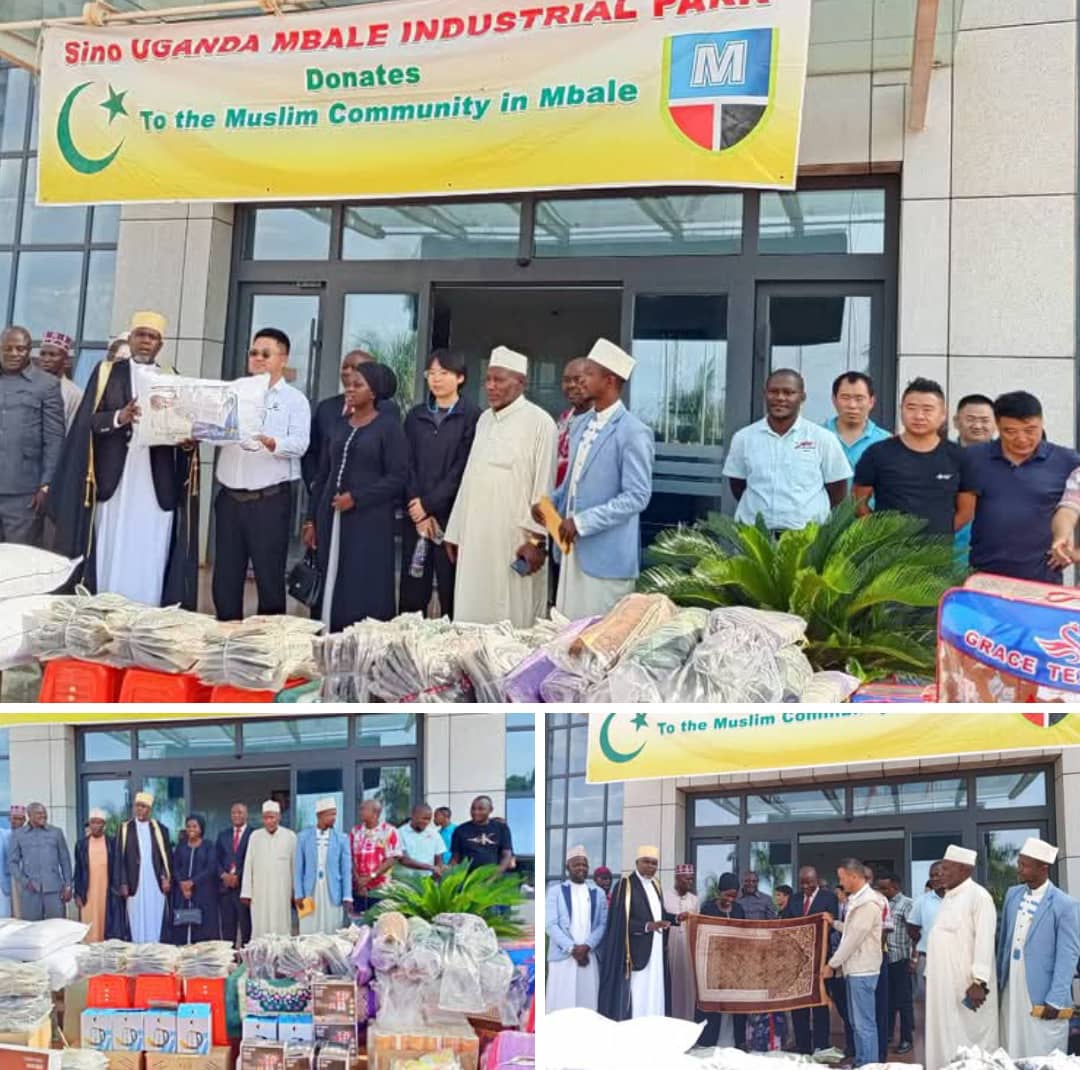 Sino-Uganda Mbale Industrial Park Donates  Non-Food Items worth shs48m to Mbale Muslim Community