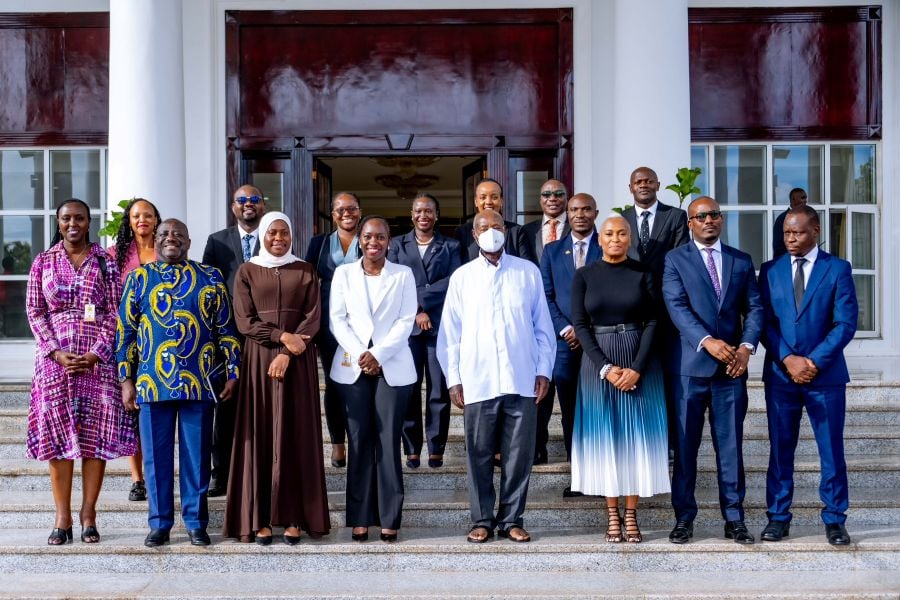Museveni Meets Officials from American Tower Corporation Uganda, Vows to Protect Telecom Infrastructure
