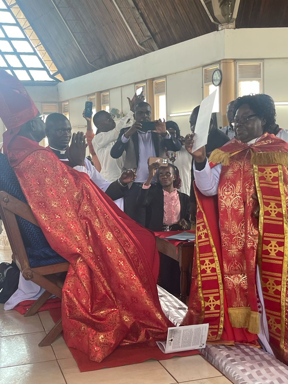 Joy Mukisa Installed as First Female Dean of Christ’s Cathedral Bugembe