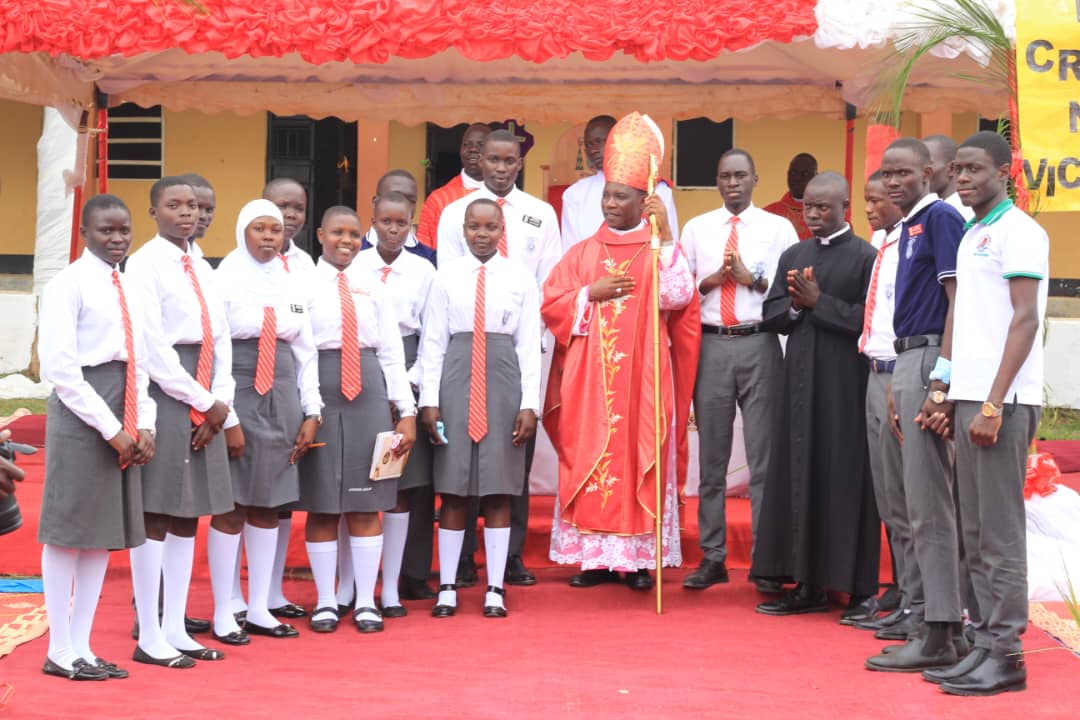 Soroti Bishop Urges Learners to Embrace Hard Work