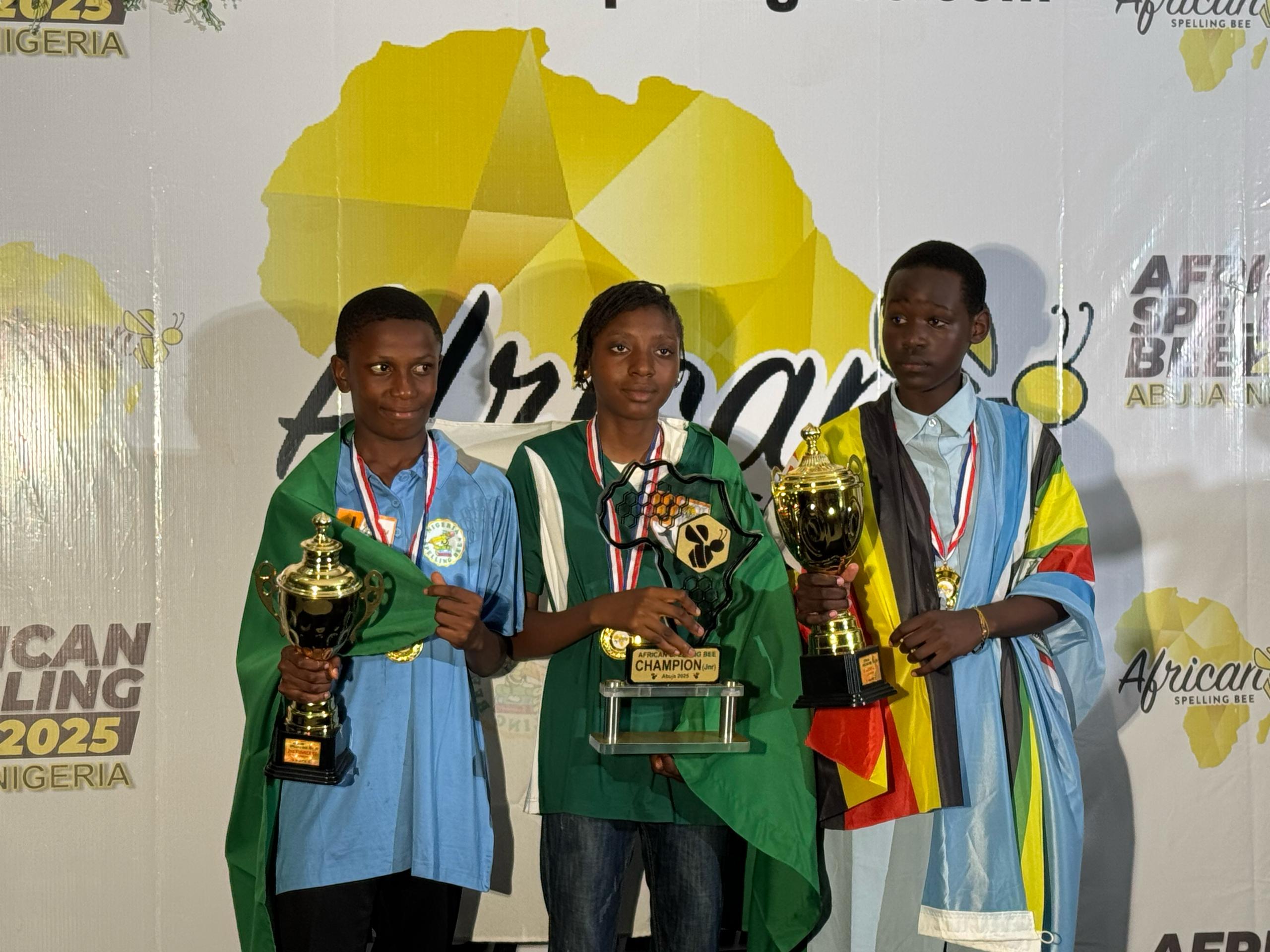 Uganda wins African Spelling Bee Writing Competition in Nigeria