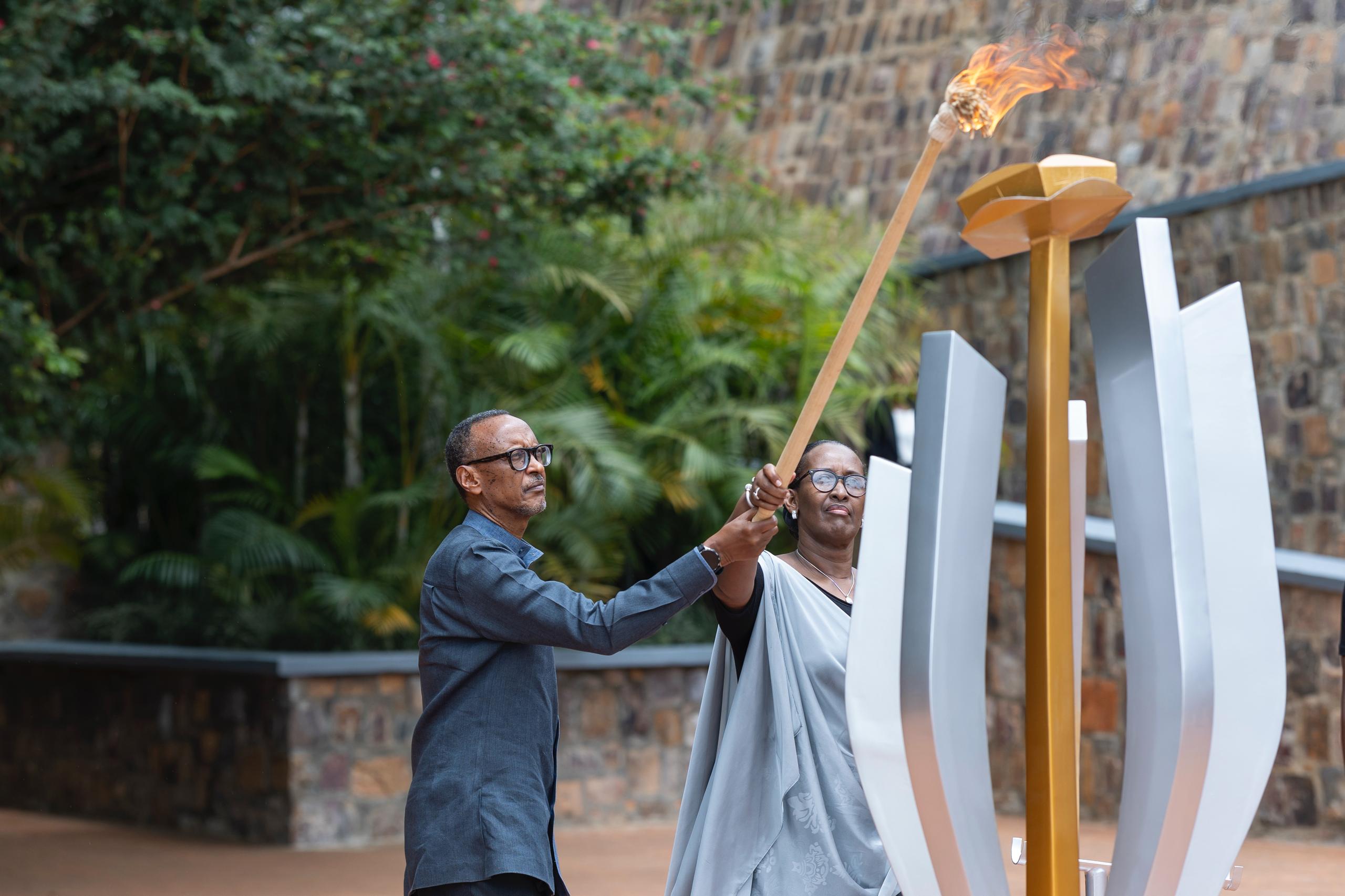 Kwibuka 31: Defiant Kagame Says 'We Will Not Die Without a Fight'