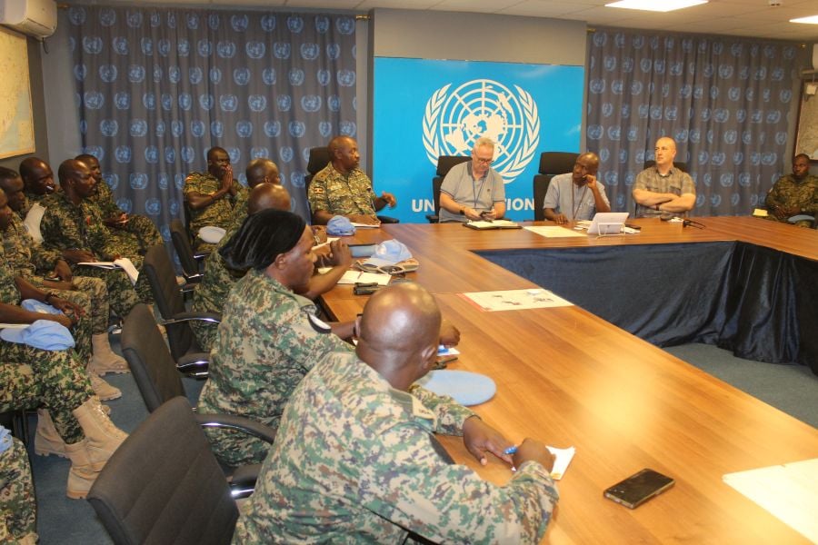 UN Security Officials, Guard Unit Commanders Meet to Discuss Mission Safety in Somalia
