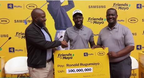 MTN Uganda Boosts Golfer Rugumayo with Shs 100m for 2025 Pro Circuit