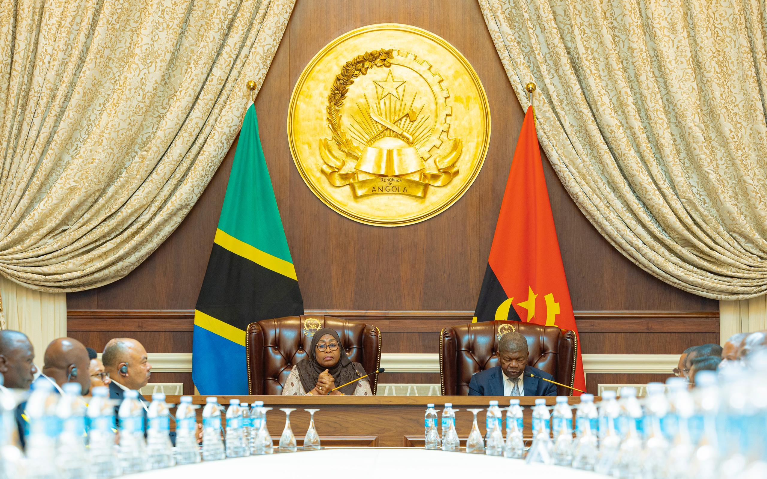 President Suluhu, Angolan counterpart commit to boosting investment, trade and security ties