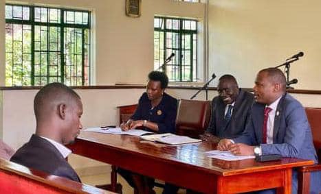 Justice Opyene Holds First Meeting with Hoima High Court Staff, Pledges Integrity and Teamwork
