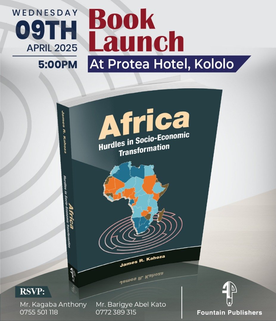 Former Auditor General Kahoza’s New Book Sparks Debate on Africa’s Development Path