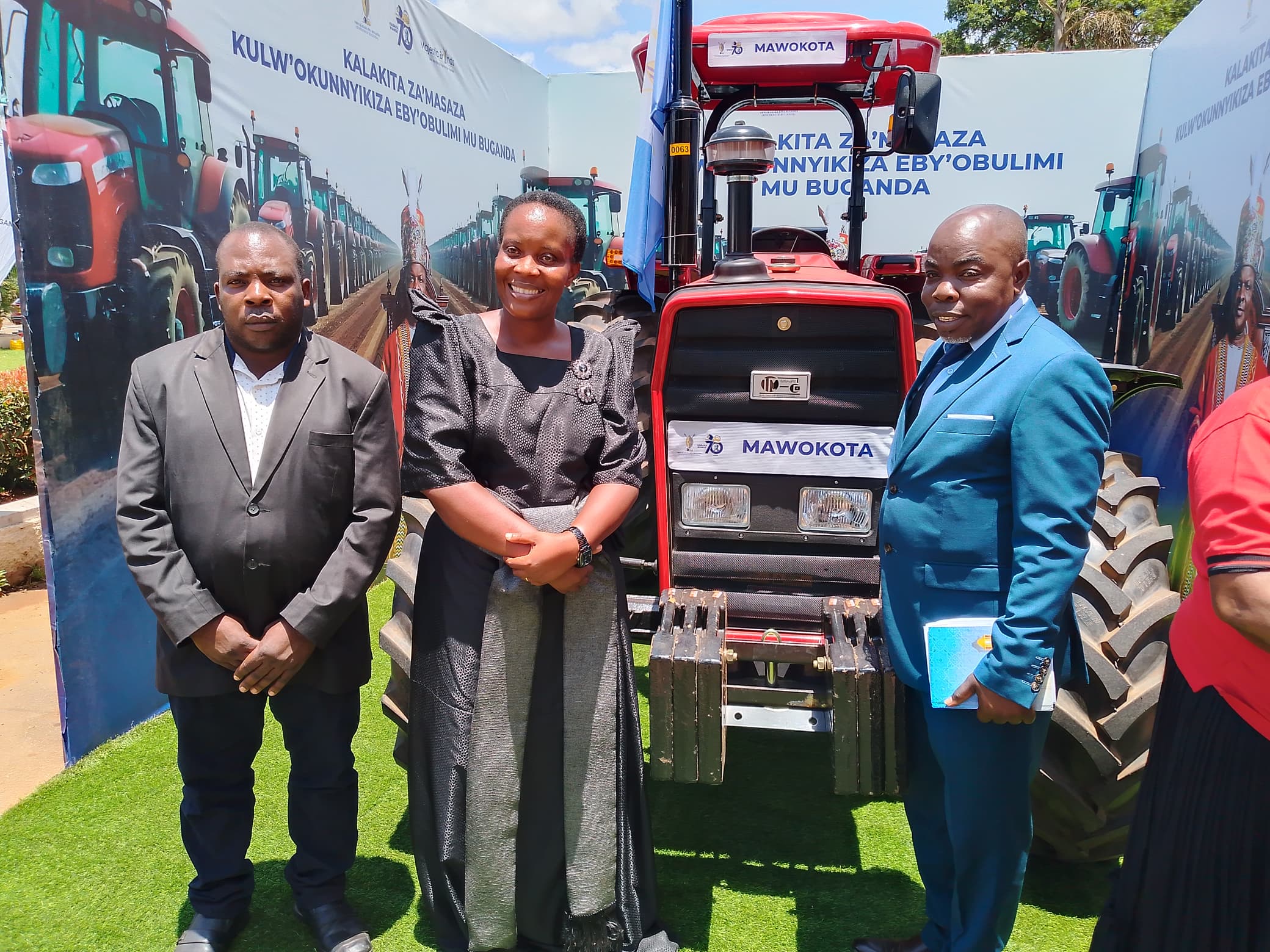 Kabaka Donates Tractors to Boost Agriculture in Buganda Counties