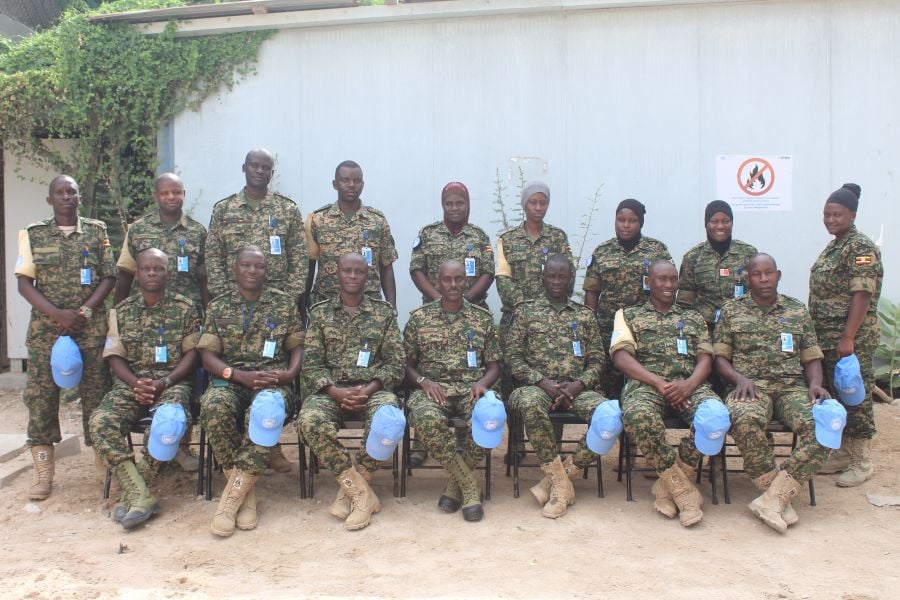 UPDF Medics in Somalia Sharpen Battlefield Skills with Specialised Training