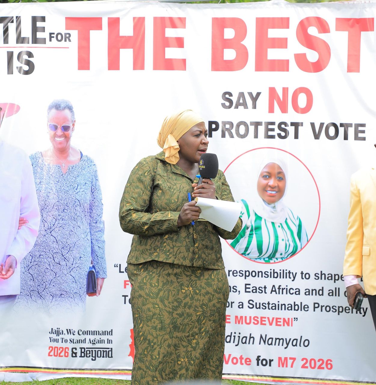 NRM Launches New Campaign Slogan Ahead of 2026 General Elections: “Settle for the Best, Museveni  is the Best
