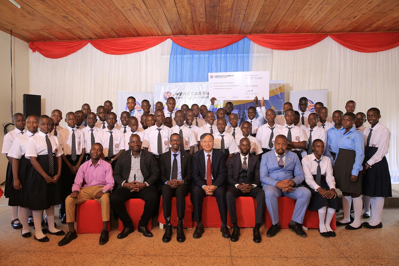 CNOOC Awards 300 Top Performing Students in Hoima, Kikuube