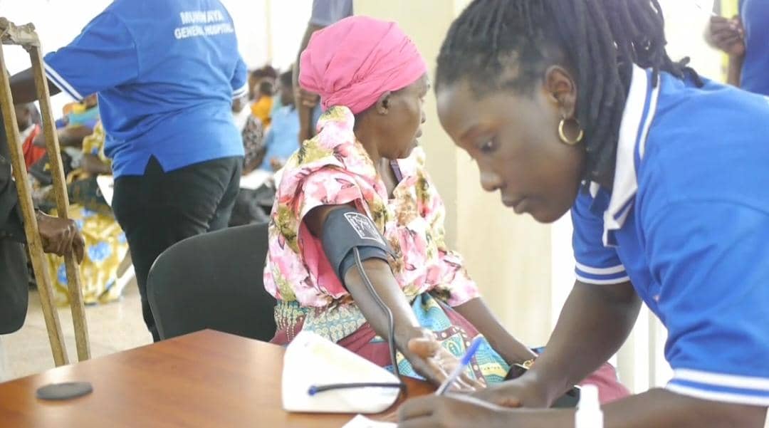 Free Health Camp Draws Hundreds in Busujju