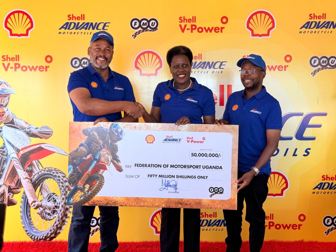 Vivo Energy Bankrolls FMU's Motocross Events with shs50m in Sponsorship