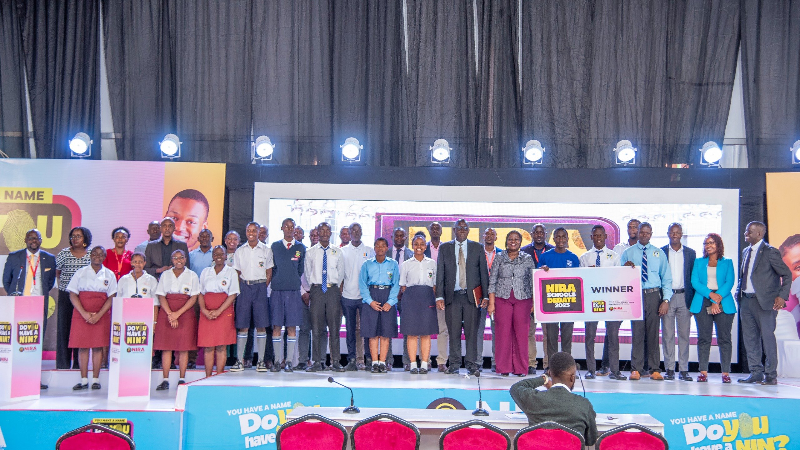 Youths Urged to Participate in National ID Enrollment as NIRA Schools Debate Climaxes