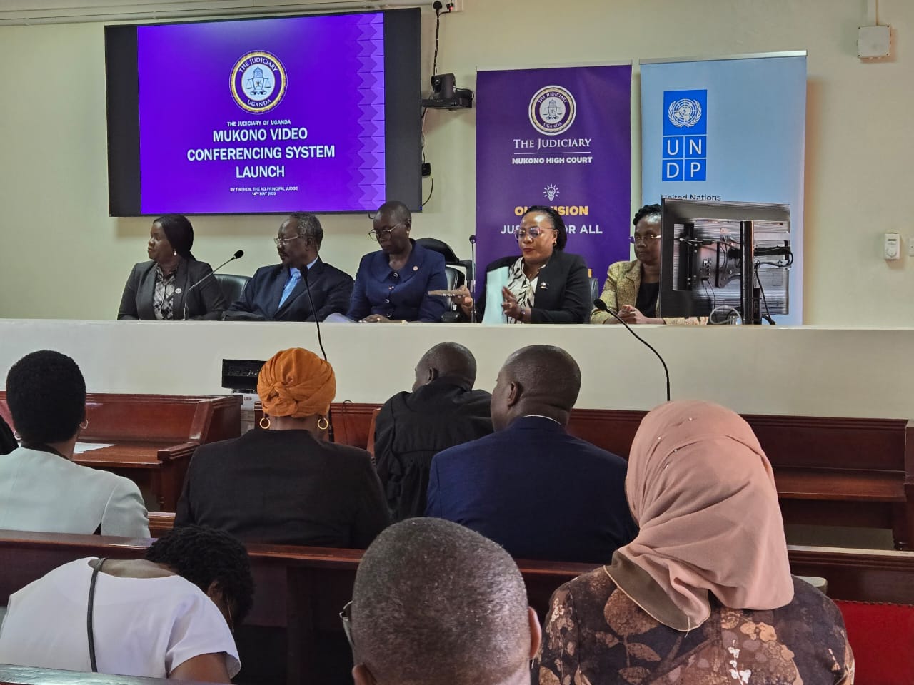 Judiciary Launches Video Conferencing System at Mukono High Court