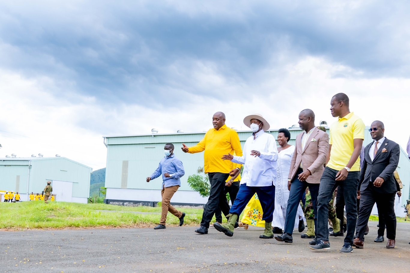 Museveni Commissions Rwenzori Industrial Hub