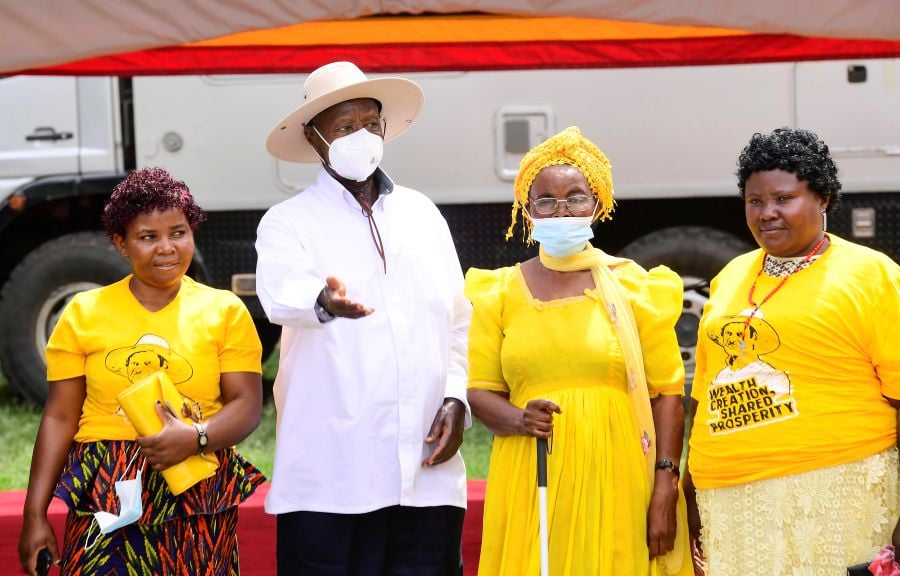 Museveni Hails Visually-Impaired Farmer for Using PDM to Transform Life