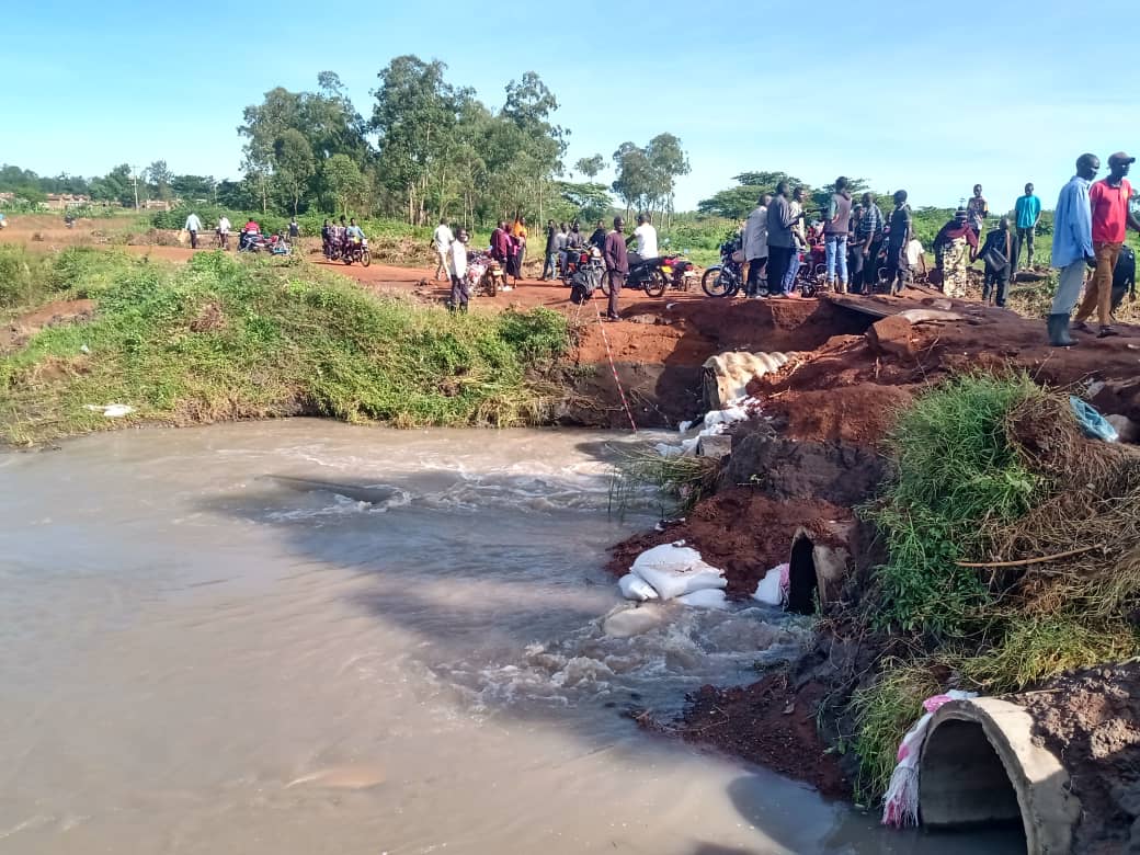 Katumba Urges Patience as Tororo Residents Stranded by Washed-Out Rubongi Bridge