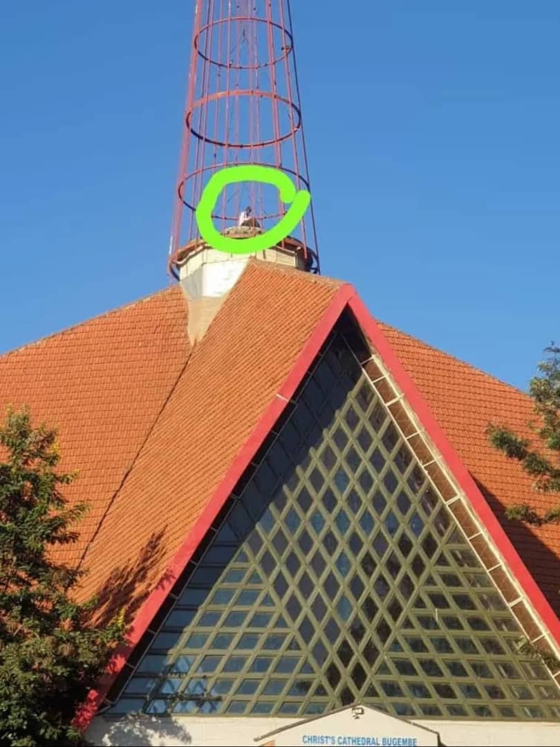 Man Attempts to 'Go to Heaven' by Climbing Christ Cathedral Rooftop in Bugembe