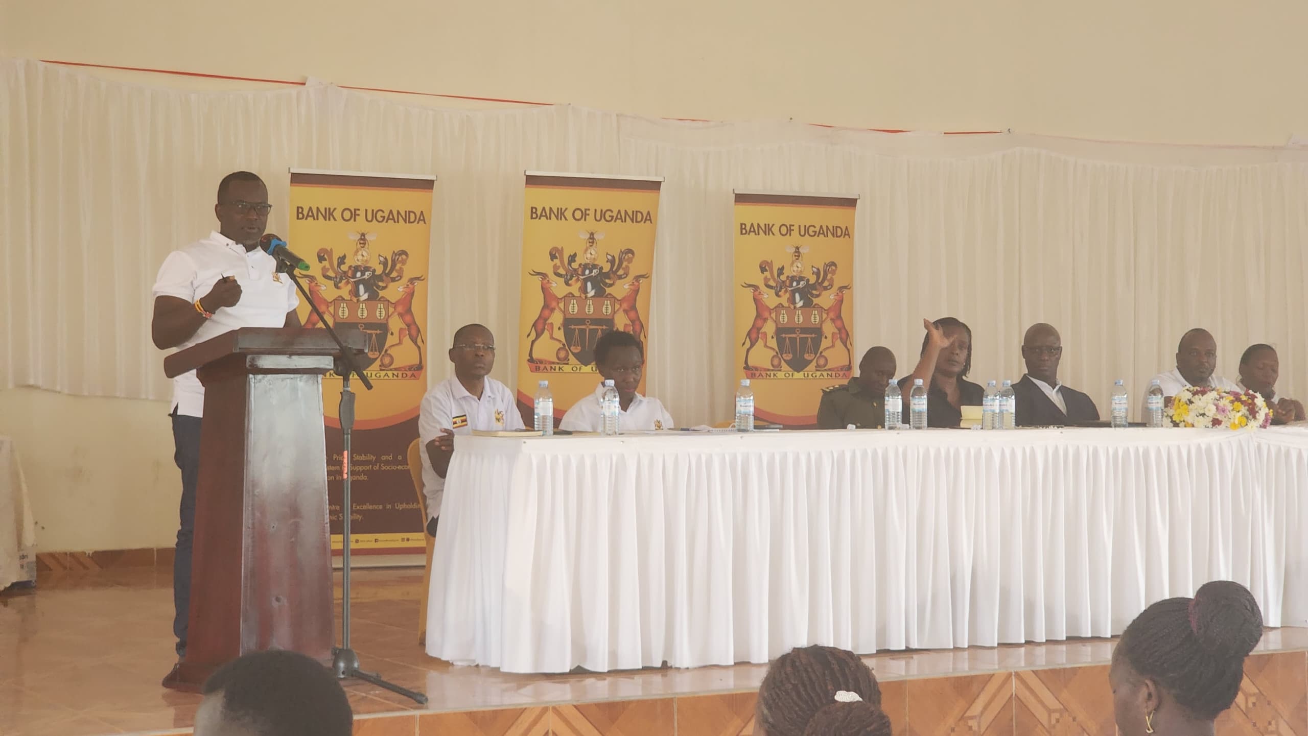 BoU Tackles Inflation, Loans and Money Safety in Bushenyi Townhall