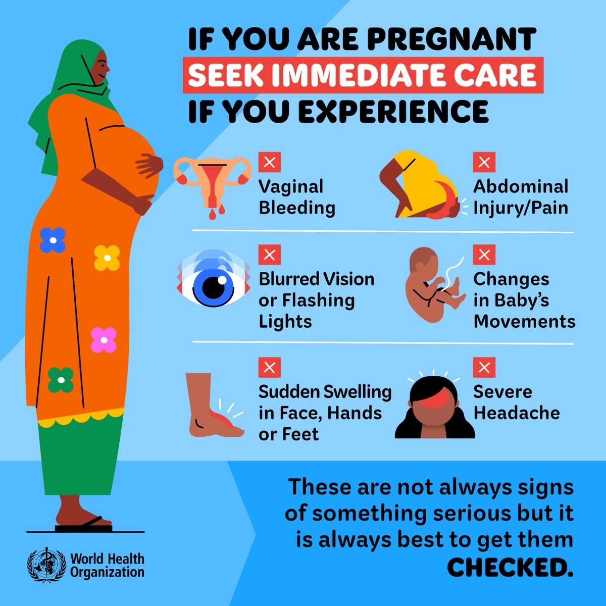 WHO Uganda Urges Pregnant Women to Seek Prompt Medical Attention for Warning Signs