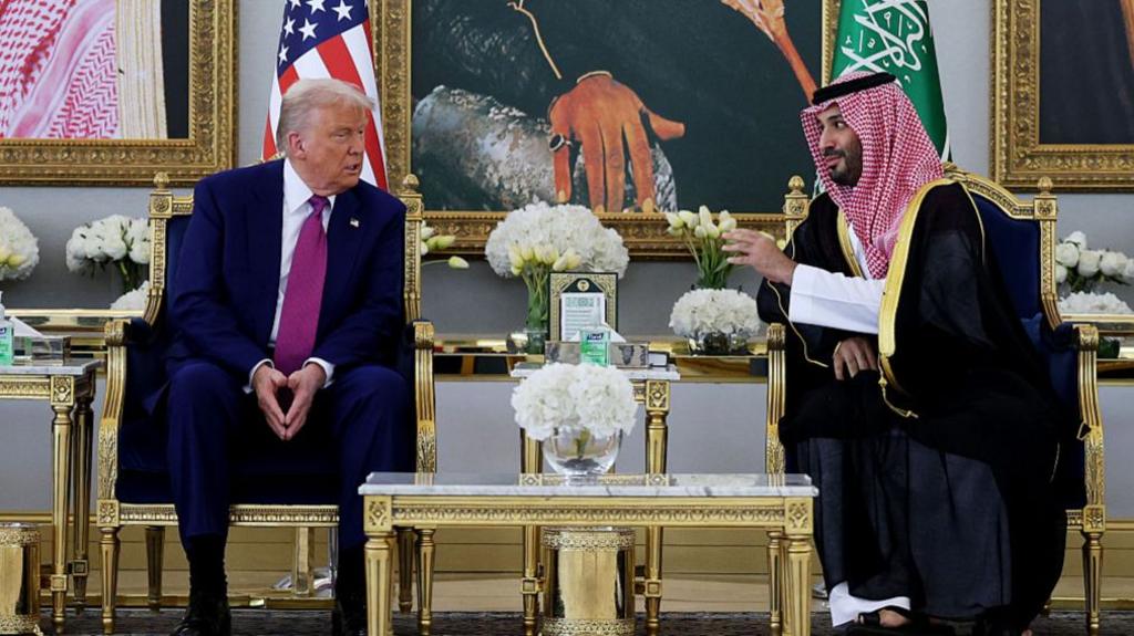 Trump Courts Gulf Billions in Return to Saudi Arabia