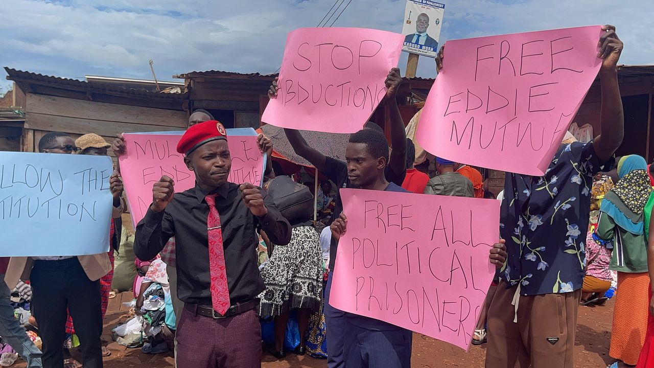 NUP Supporters in Jinja Protest Torture of Party Members by Security Agencies