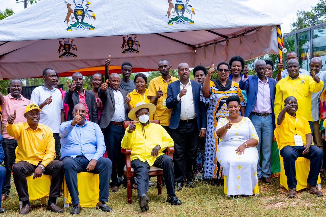 Museveni Hails Rwakitura Turnout, Urges Nationwide Party Growth