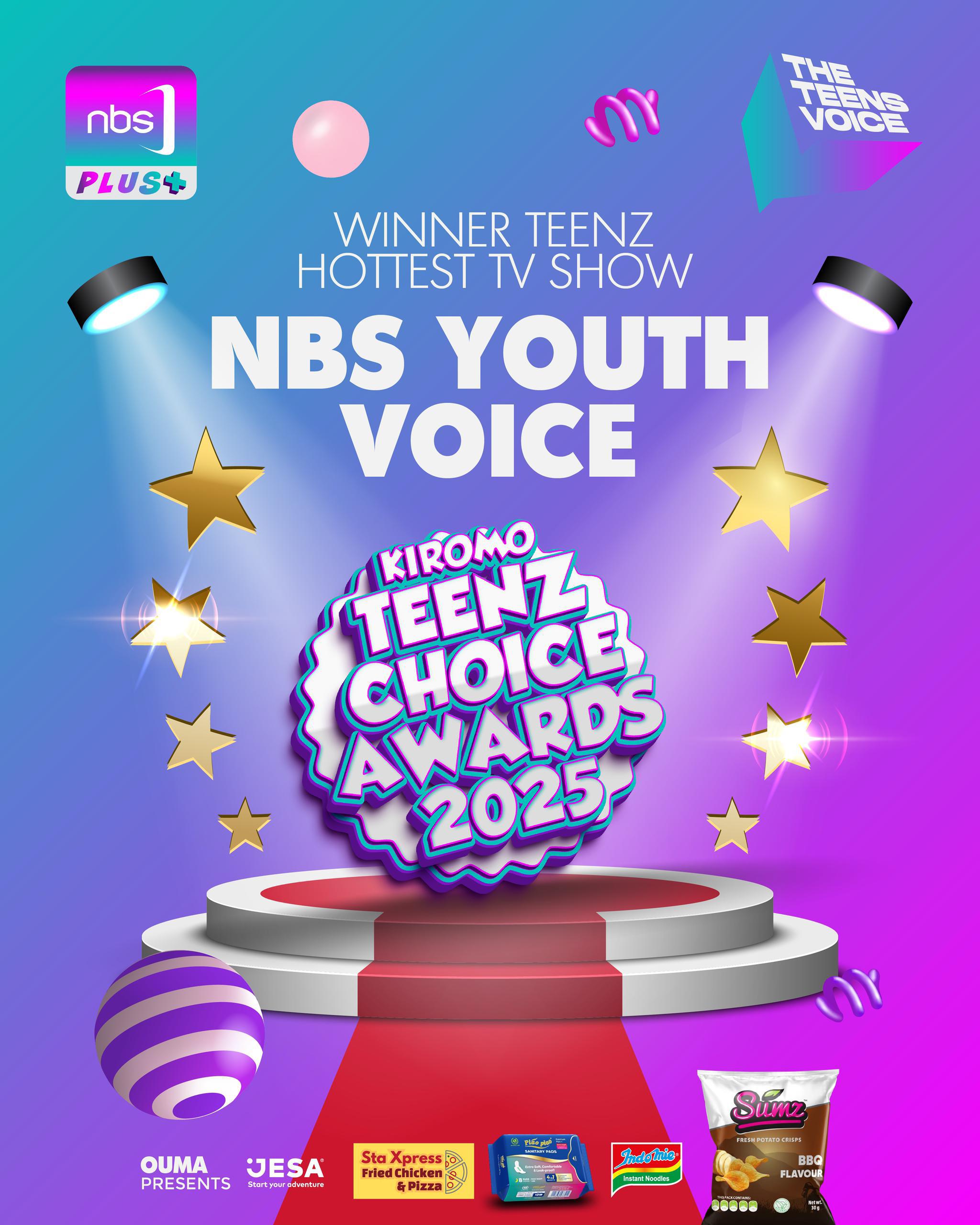 NBS TV Dominates at Kiromo Teenz Choice Awards 2025