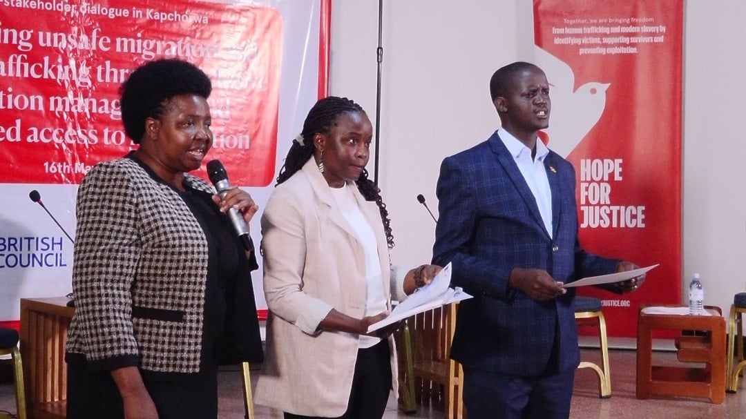 Hope for Justice Leads Push in Kapchorwa Against Unsafe Migration and Trafficking