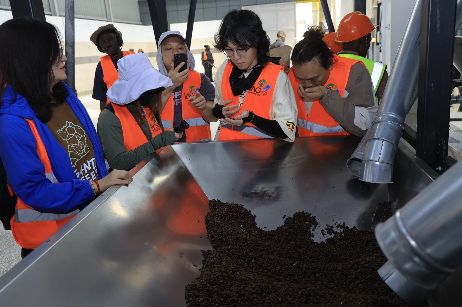 Uganda–China Coffee Tour Kicks Off with Landmark Visit to Kibinge Cooperative