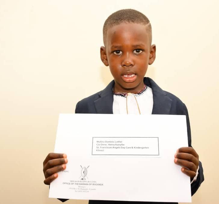 Five-Year-Old Boy Touches Kabaka’s Heart with Birthday Letter