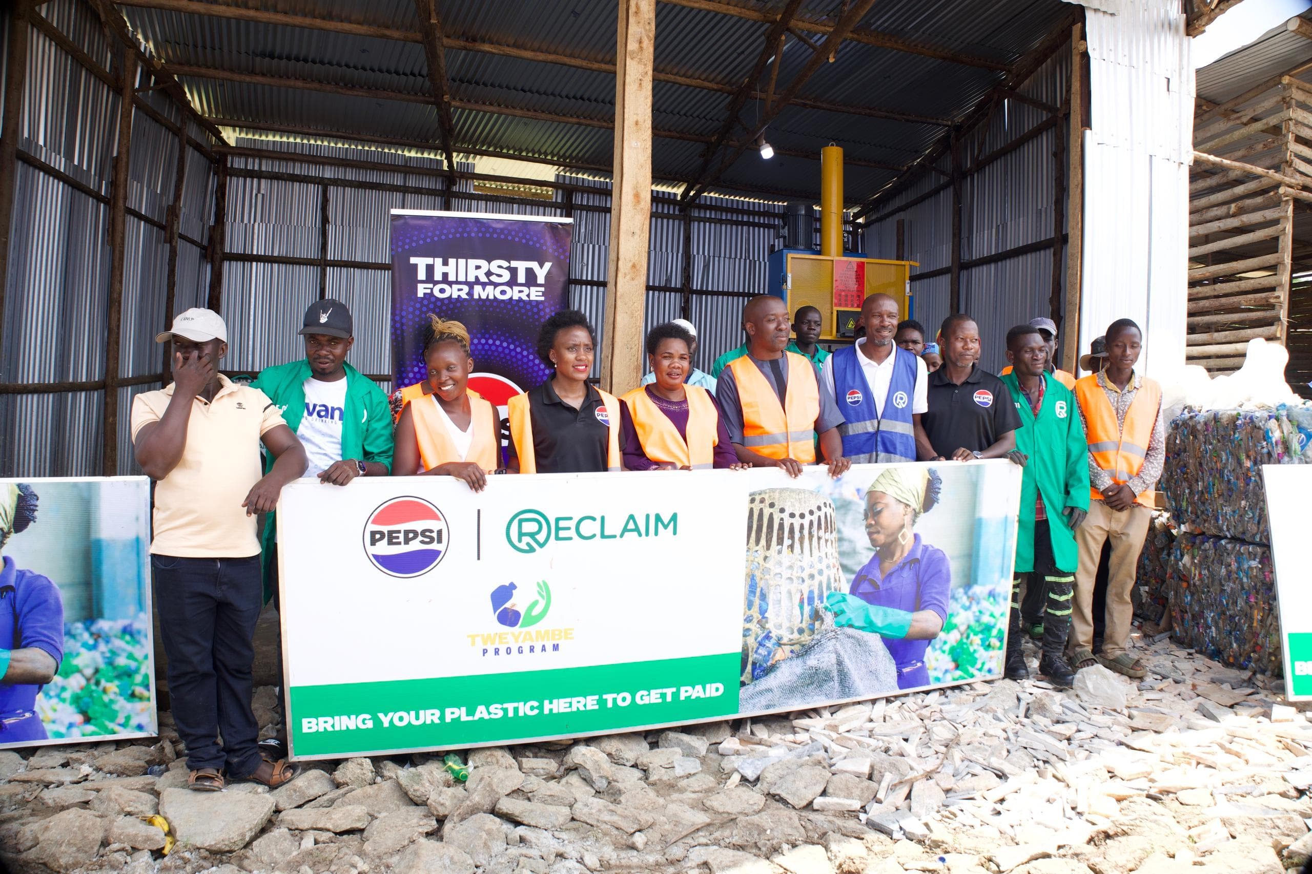 Crown Beverages and Reclaim Launch Third PET Waste Collection Centre in Mbale under the “Tweyambe” Initiative