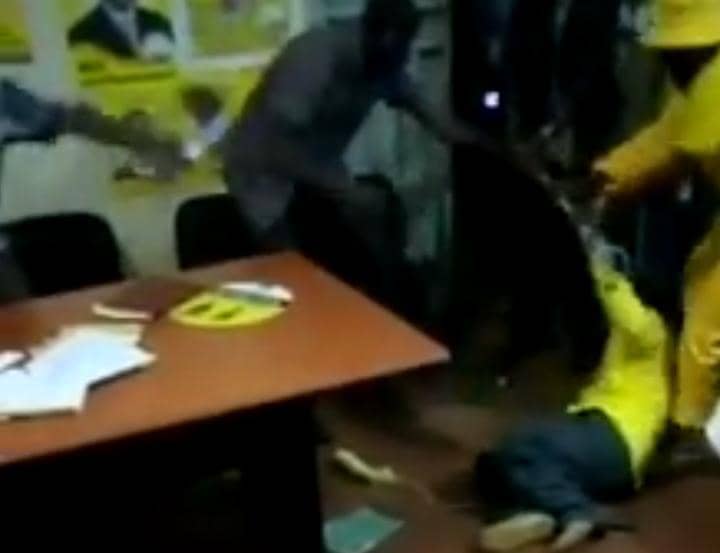 Chaos Erupts at NRM Electoral Commission Offices Amid Internal Disputes