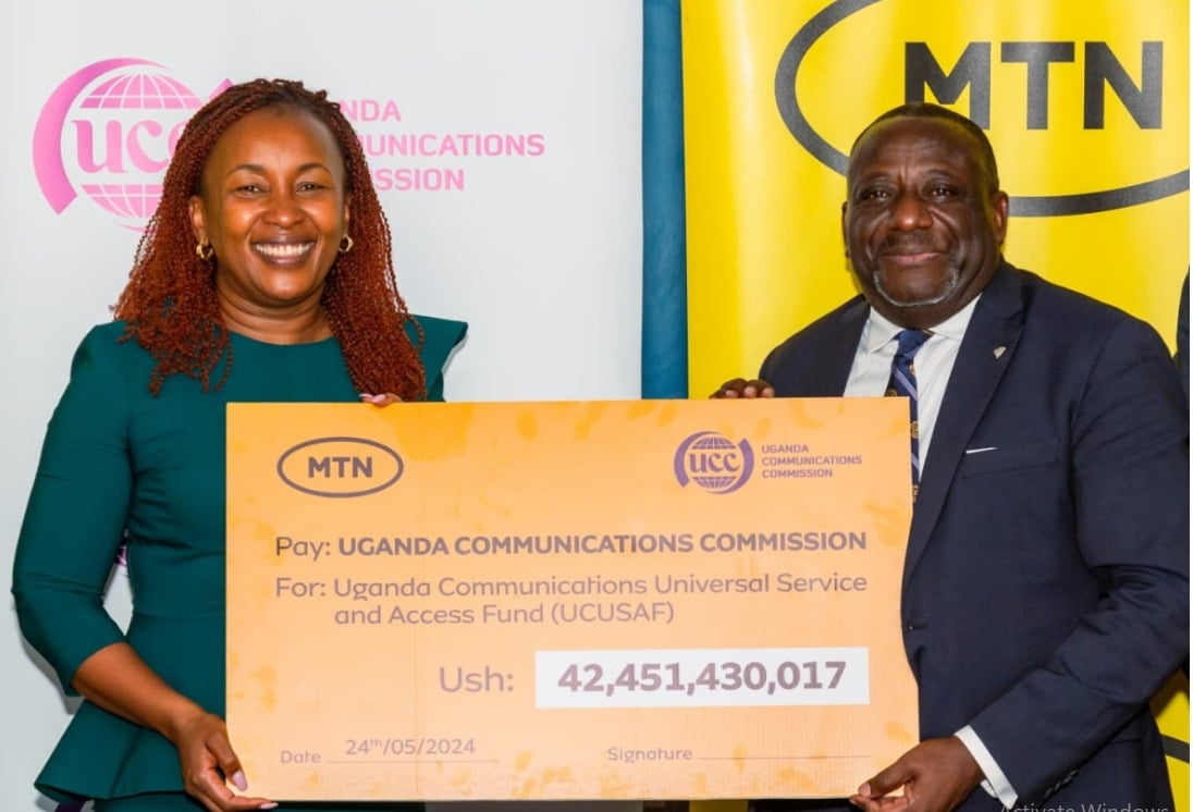 MTN Pays shs42.5bn in Statutory Levy to UCC